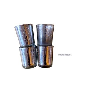 Votive Candle Holders Home Color Silver